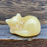 Søt sovende katt dekorasjon