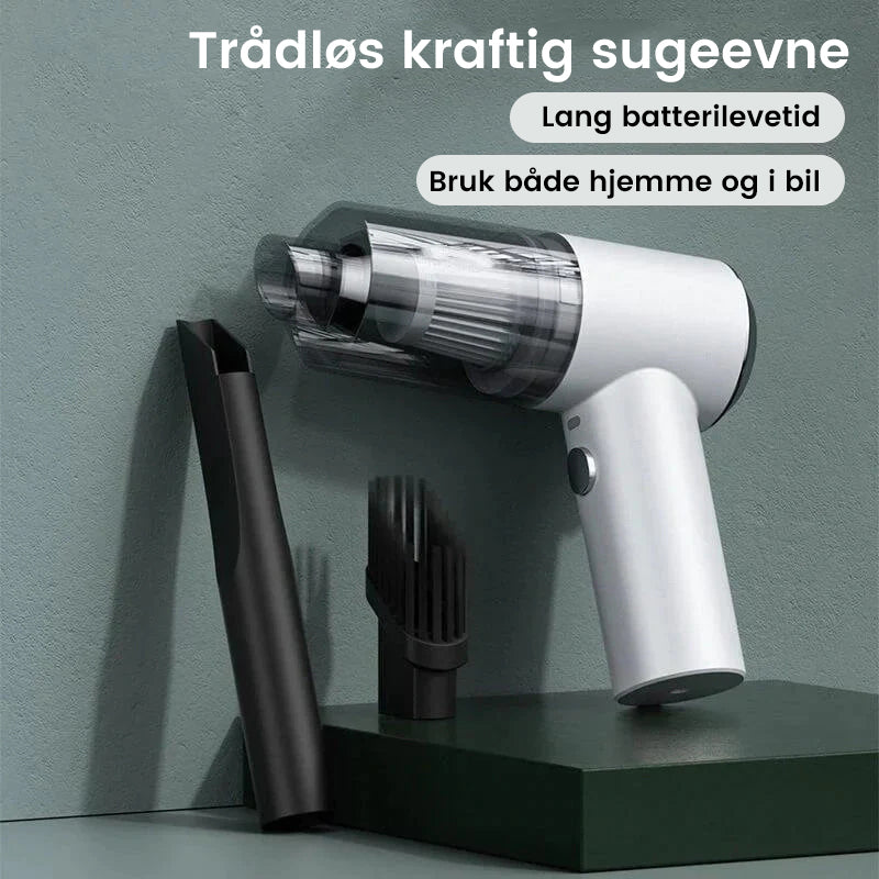 Trådløs Håndholdt Bilkvakkumrenser