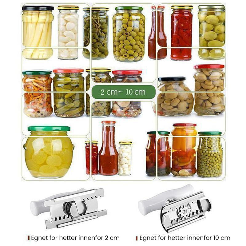 Uanstrengt artritt-krukkeåpner