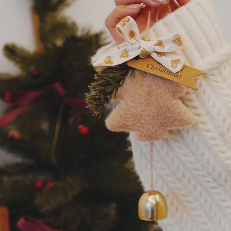 Juletrepynt med stjerneklokker