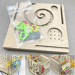 Alt-i-ett tregarnskål - Multifunksjonelt strikkeverktøy