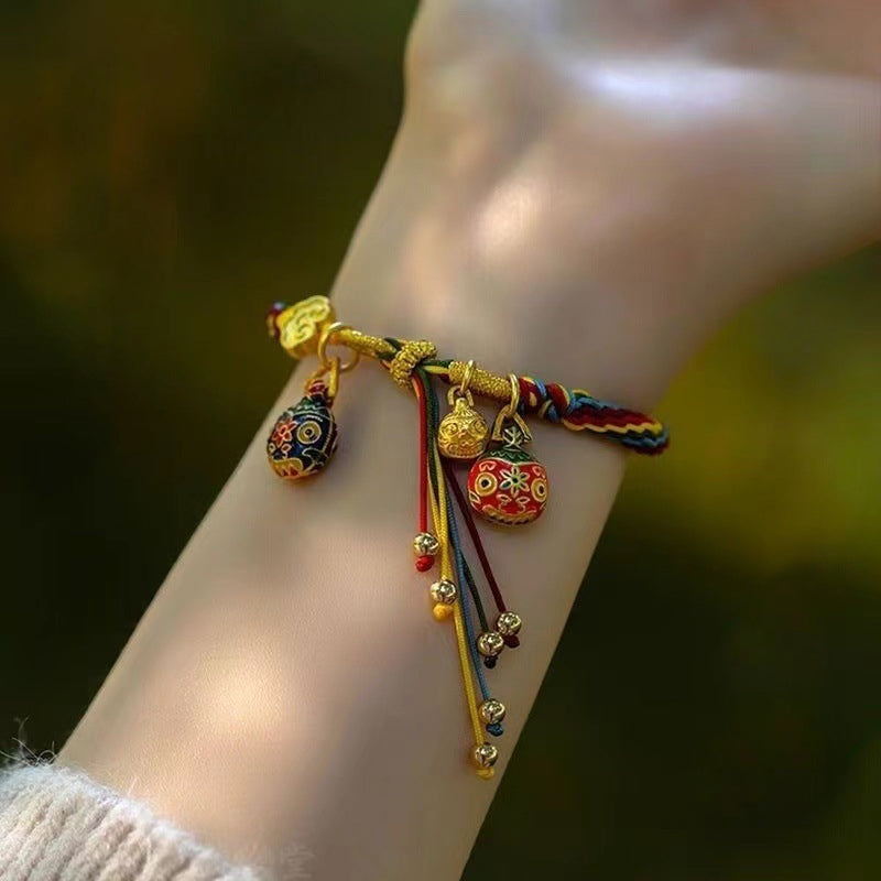 Armbånd som svelger beist i gull