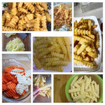 Spike Wavy Potet Kniv