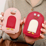 Søt Pingvin PU Kredittkort Mynt lommebok