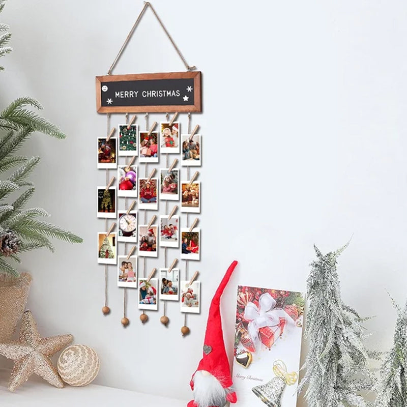 Treinnrammer Bilderamme Kollasj Veggdekor