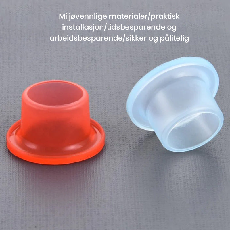 Trekantventiltetning for kran