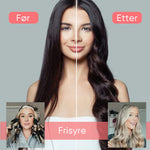 Sovende pannebånd varmefri krølltang