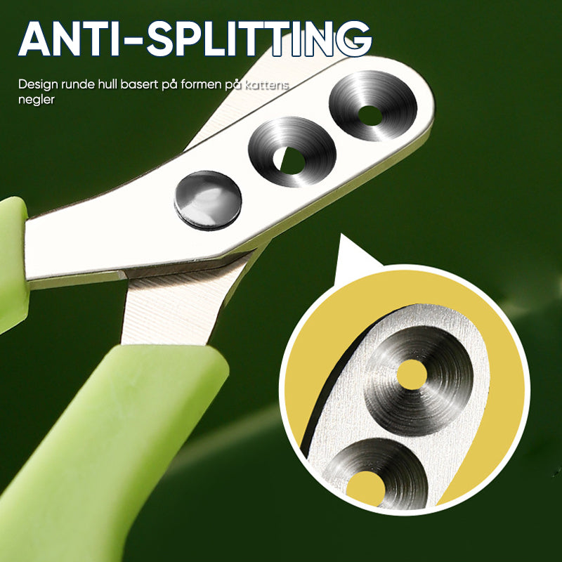 🐾Uanstrengt negleklipper for kjæledyr