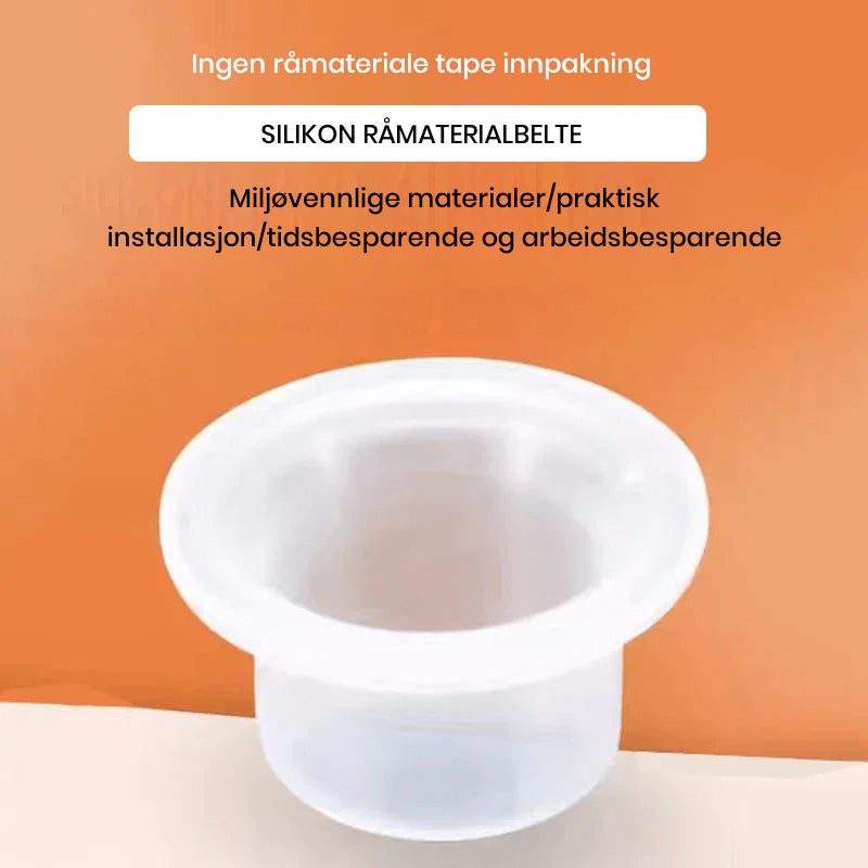 Trekantventiltetning for kran