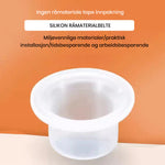 Trekantventiltetning for kran