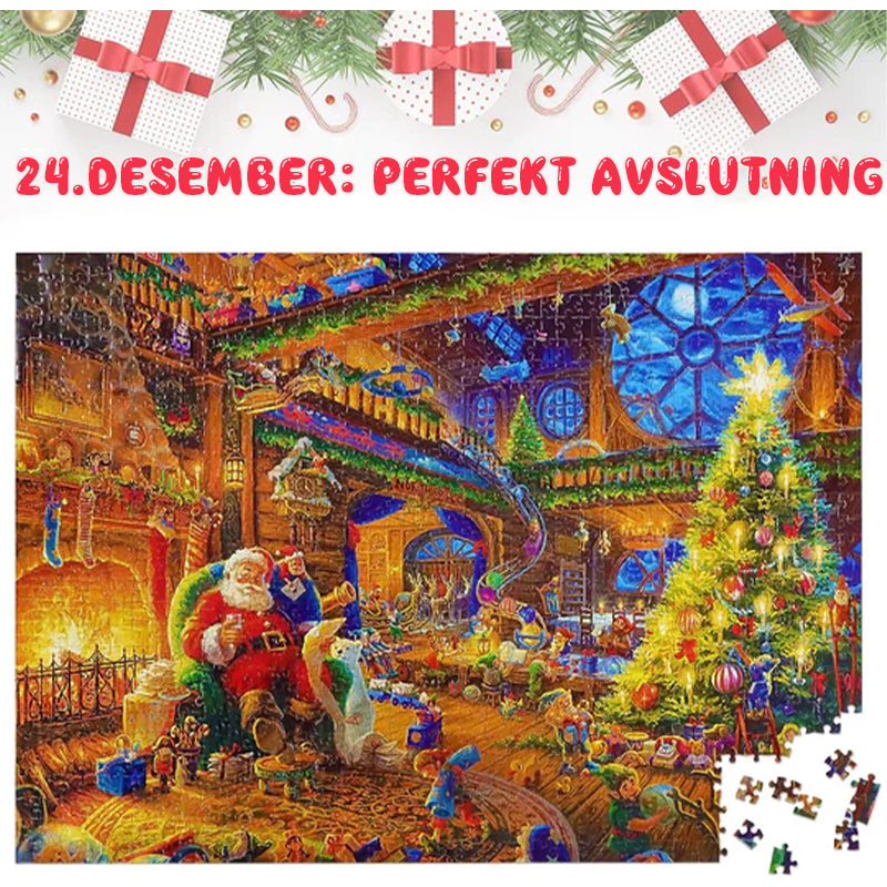 Adventskalender 2023 Julepuslespill
