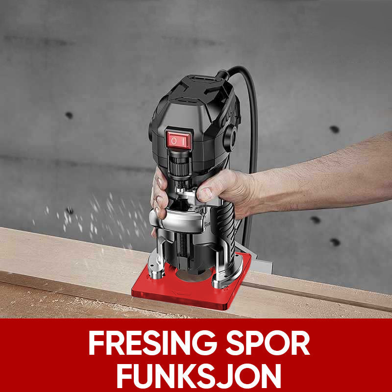 3-i-1 Rutermaskin Fresespormbrakett