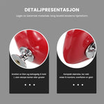 Hjerteformet toalettknapp