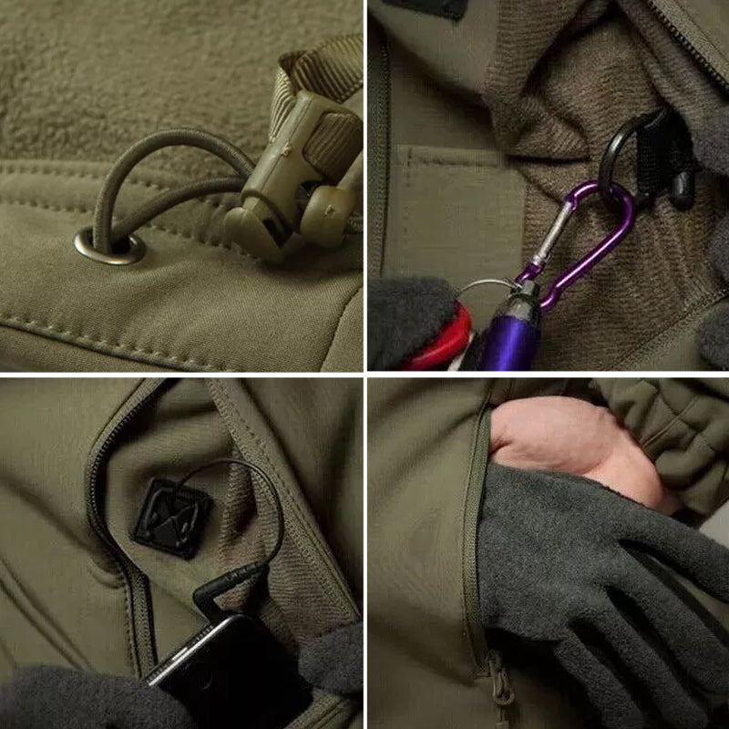 Herre Vindtett Vanntett Jakke