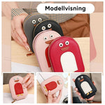 Søt Pingvin PU Kredittkort Mynt lommebok