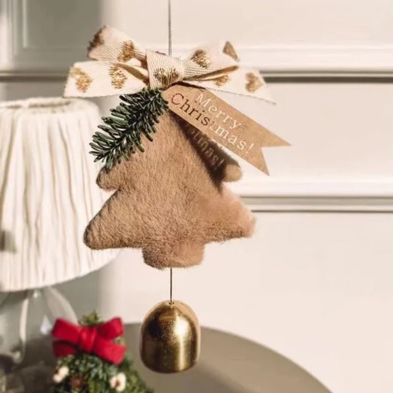 Juletrepynt med stjerneklokker