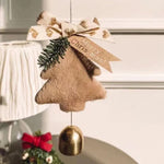 Juletrepynt med stjerneklokker