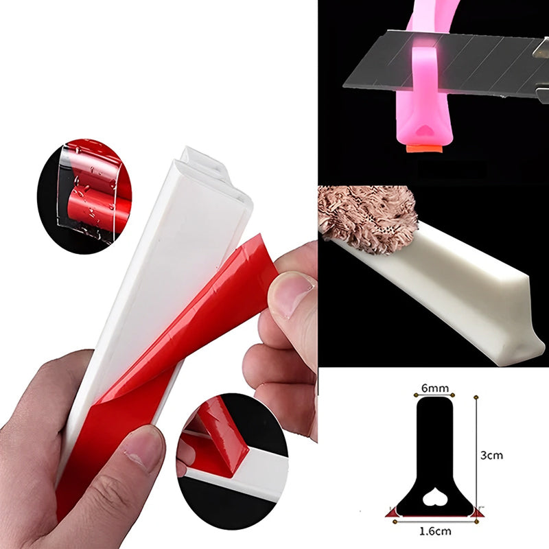 Vannholdende stripe av silikon