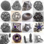 Dekompresjon Rubik's Cube Magnetic Ball