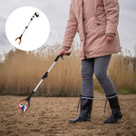 Sammenleggbar griper med 360° svingklype